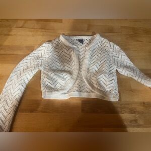 Girls cropped sweater (shall type)